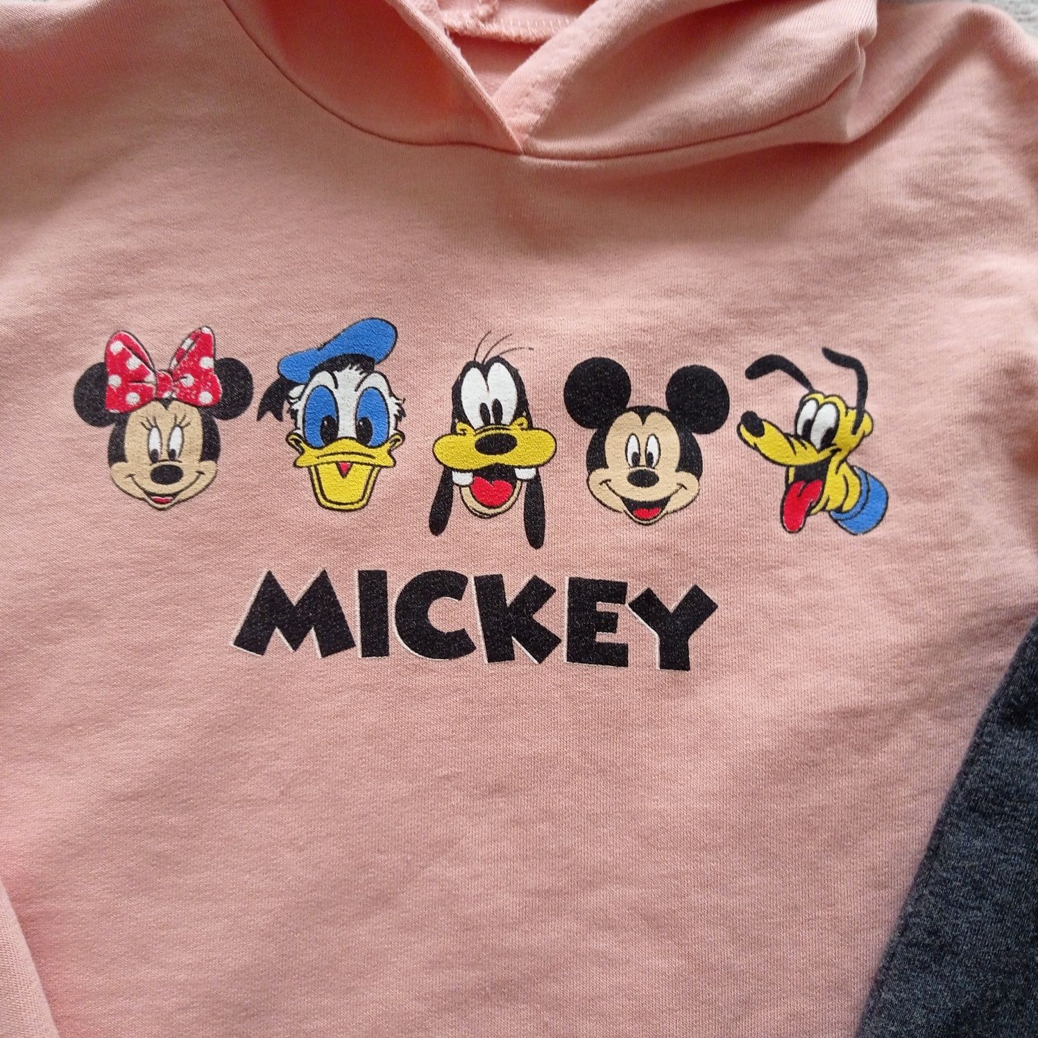 Komplet dla dziewczynki 98 Next leginsy, bluza Mickey