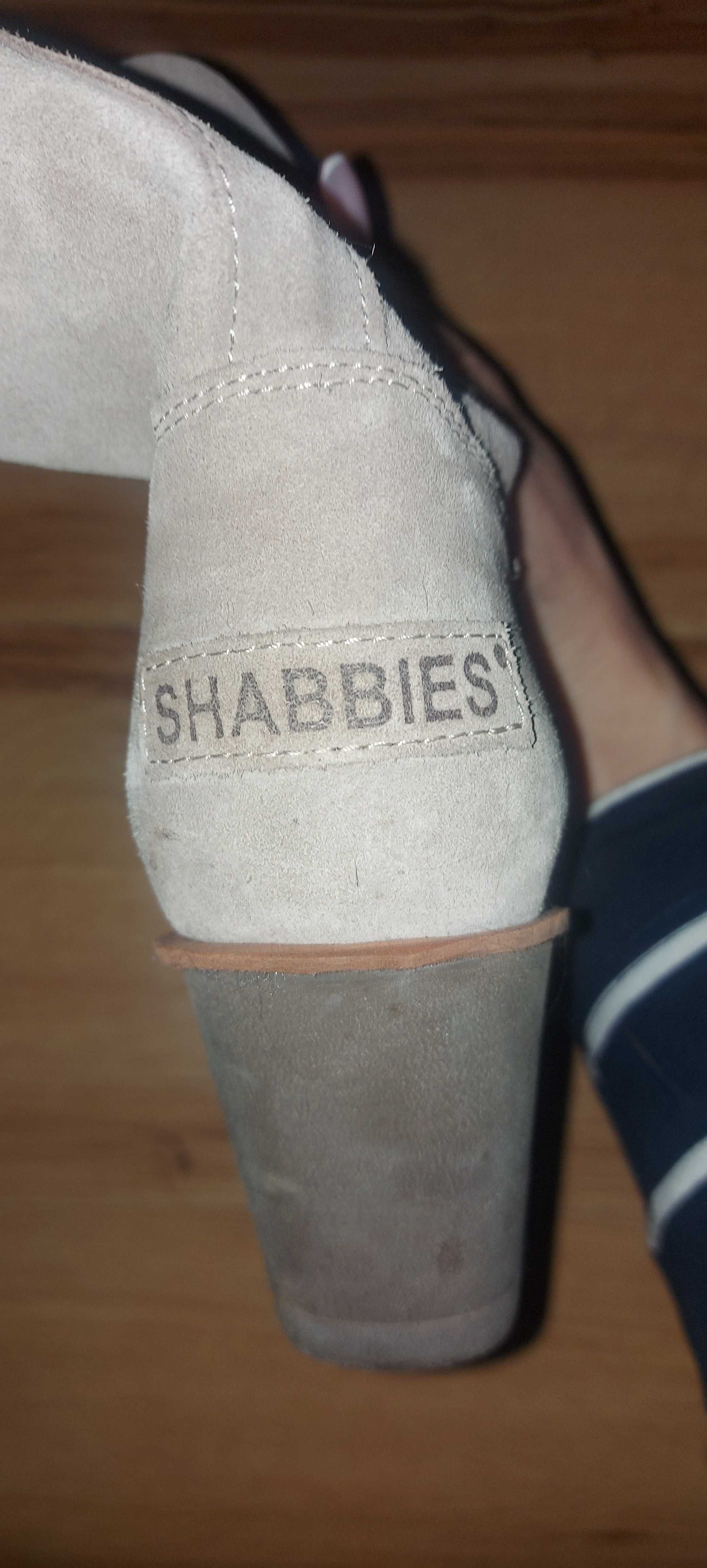 Shabbies Amsterdam kozaki koturny