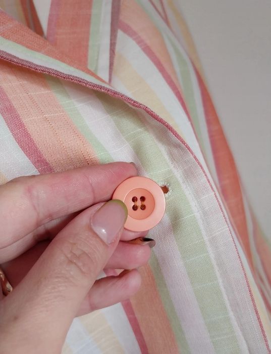 Blazer riscas | manga 3/4 | Sixth Sense by C&A | Tamanho M/L