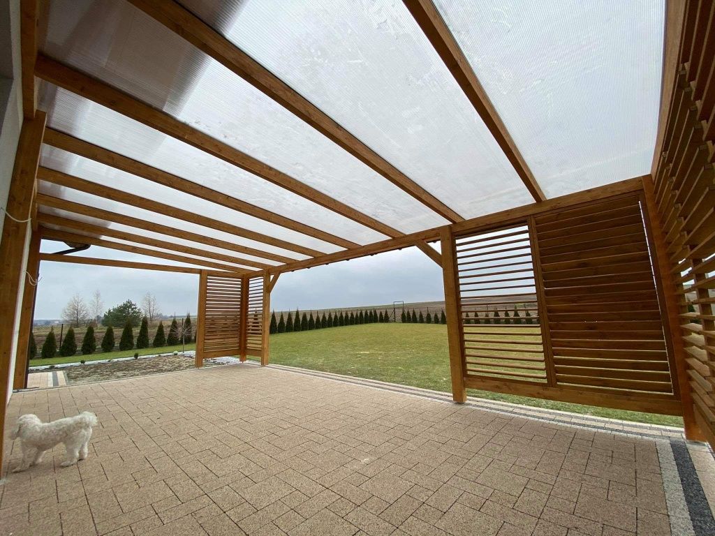 Weranda zadaszenie wiata taras pergola zadaszenie tarasu