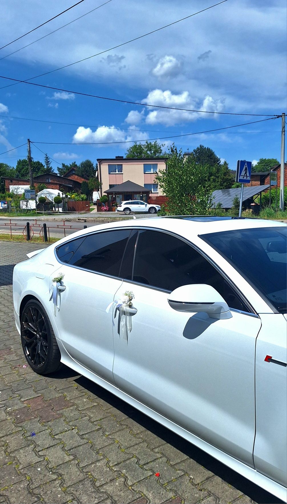 Samochód do ślubu Audi A7