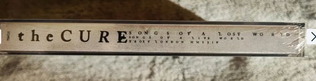 Kaseta The Cure Songs Of The Lost World / Live World Troxy Nowa Unikat