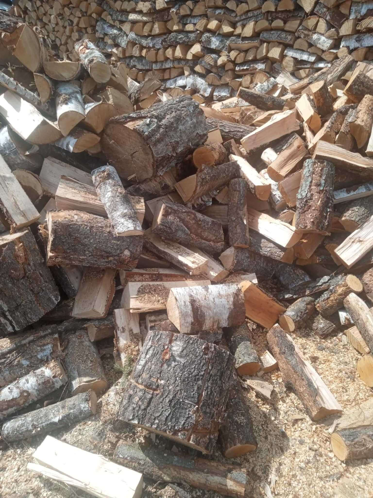 Drewno opałowe suche