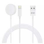 Ładowarka indukcyjna Kabel 150cm UltraBoost 2w1 Magnetic & Lightning
