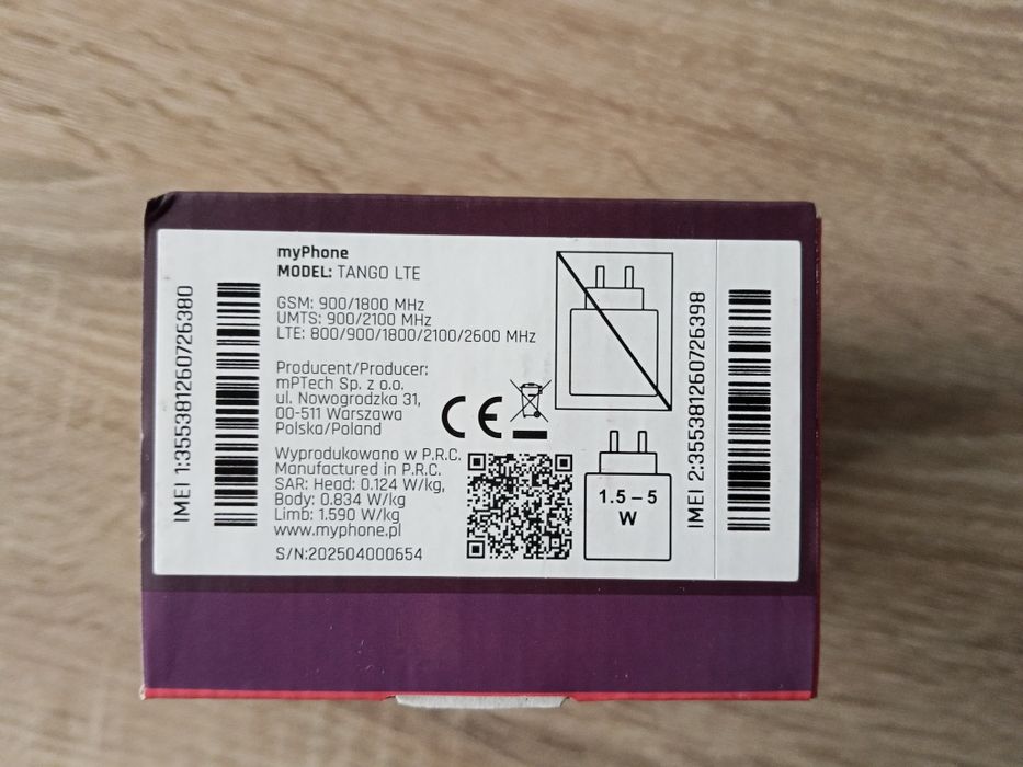 myPhone tango lte