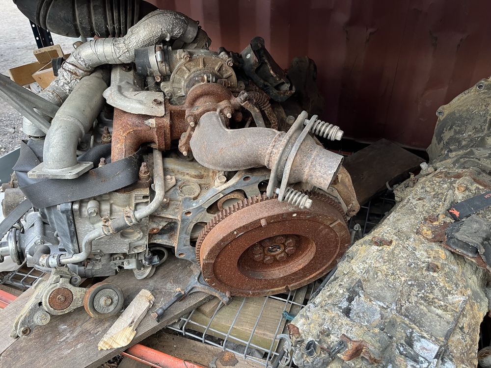 Motor e caixa toyota hilux 2014