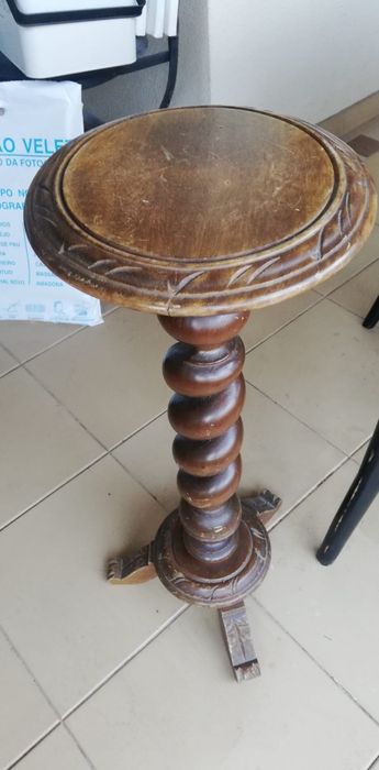 Mesinha mesa vaso jarro