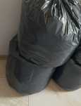 Dwa duze worki odiezy