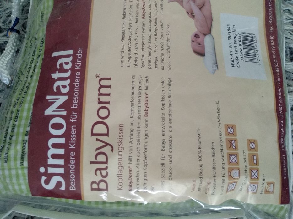 Poduszka dla niemowląt SimoNatal