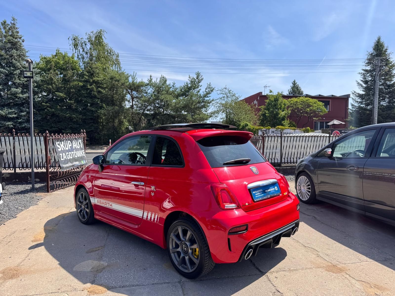 Fiat 500 Abarth 595 1.4 135km Stan Bdb Super Prezentacja Top Pl