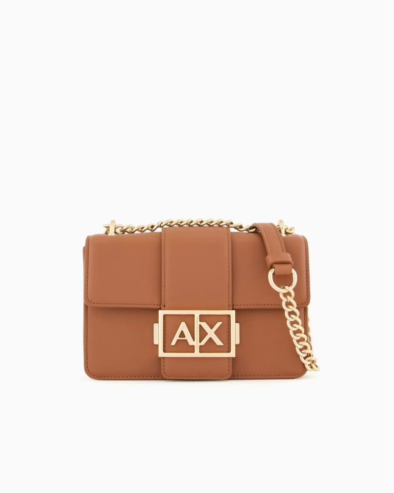 Mala elegancja torebka Armani Exchange whisky