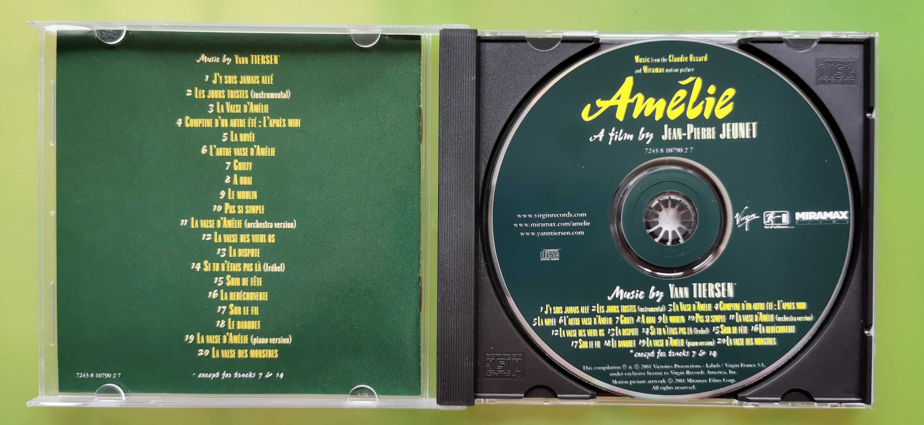 CD Yann Tiersen - Amélie Amelia muzyka z filmu