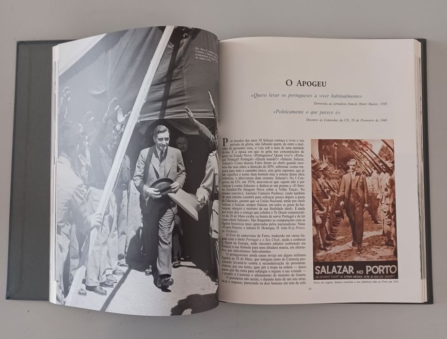 Fotobiografia de Salazar, como novo