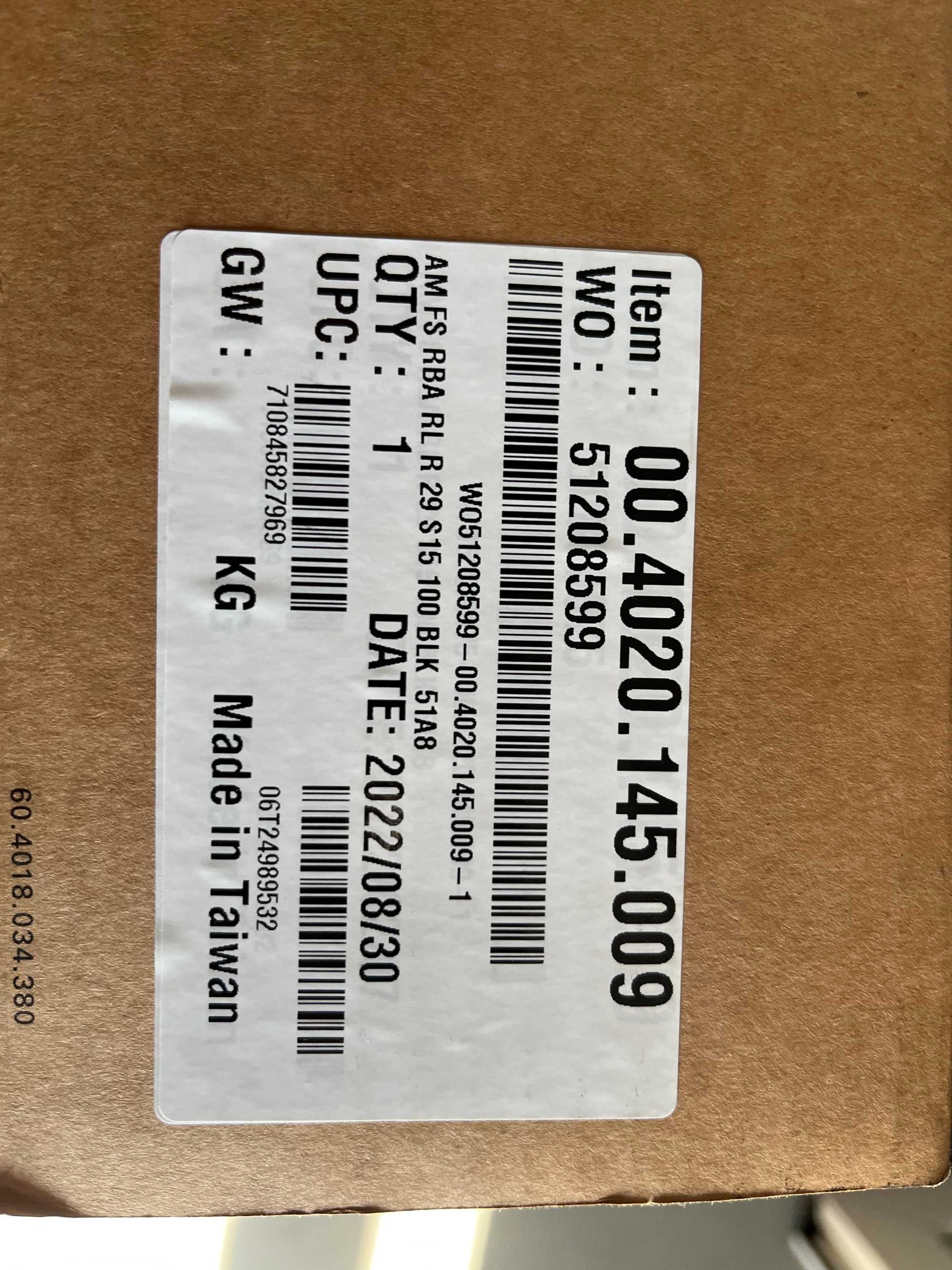 Amortyzator Rock Shox Reba 100mm 29" oś 15x100 mm wersja box