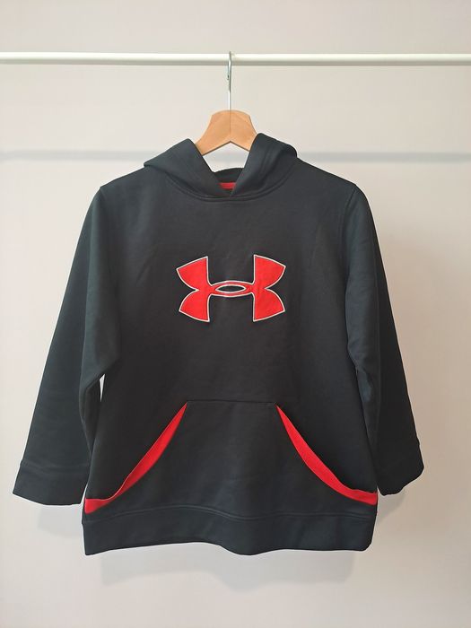 Under Armour dziecięca chłopięca bluza sportowa z kapturem r.164 cm
