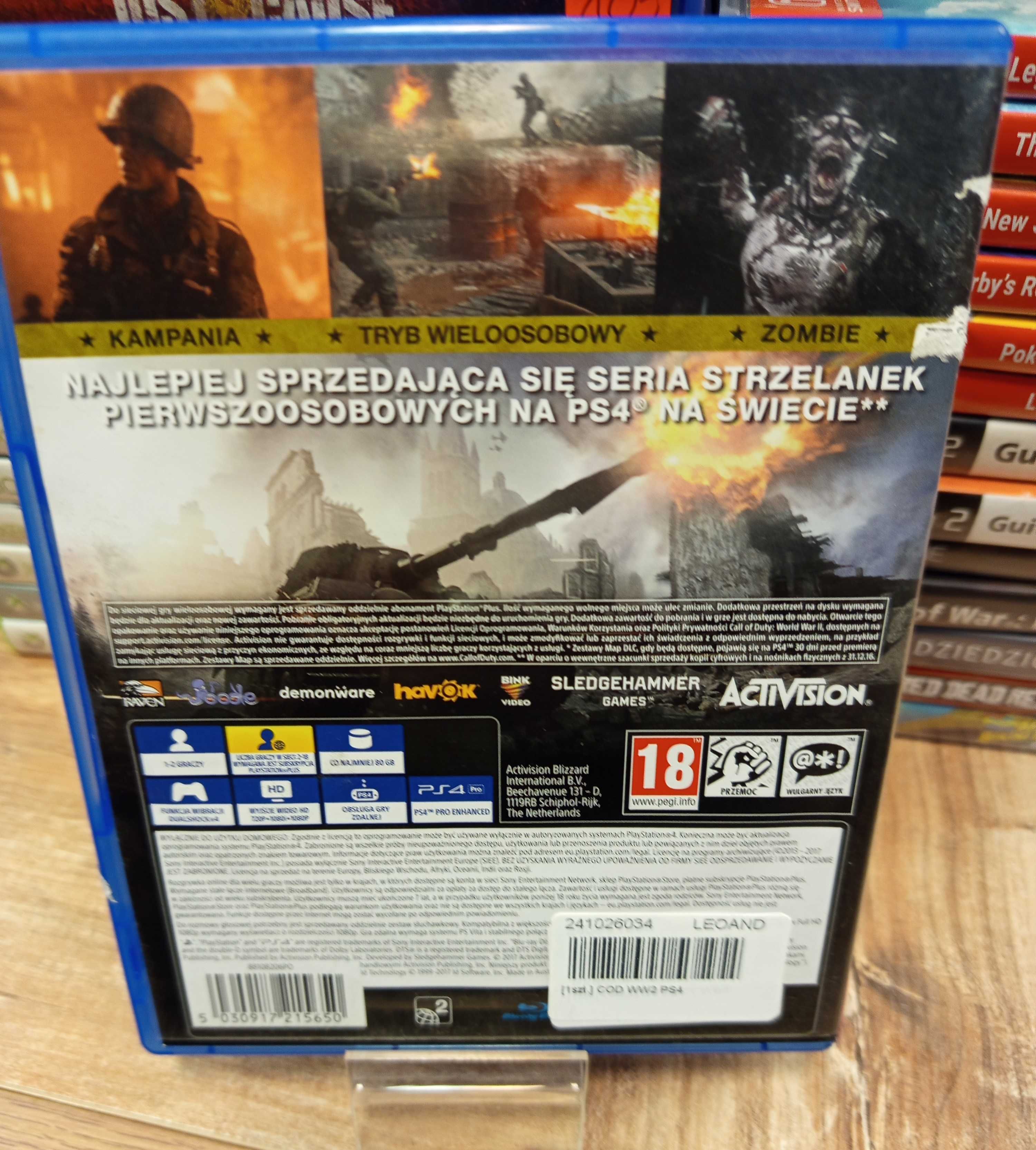 Call of Duty: WWII PS4, SklepRetroWWA
