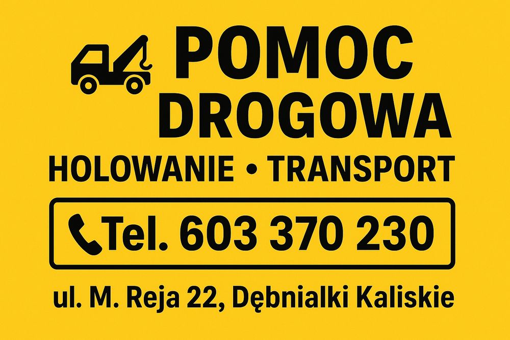 Pomoc drogowa holowanie samochodów