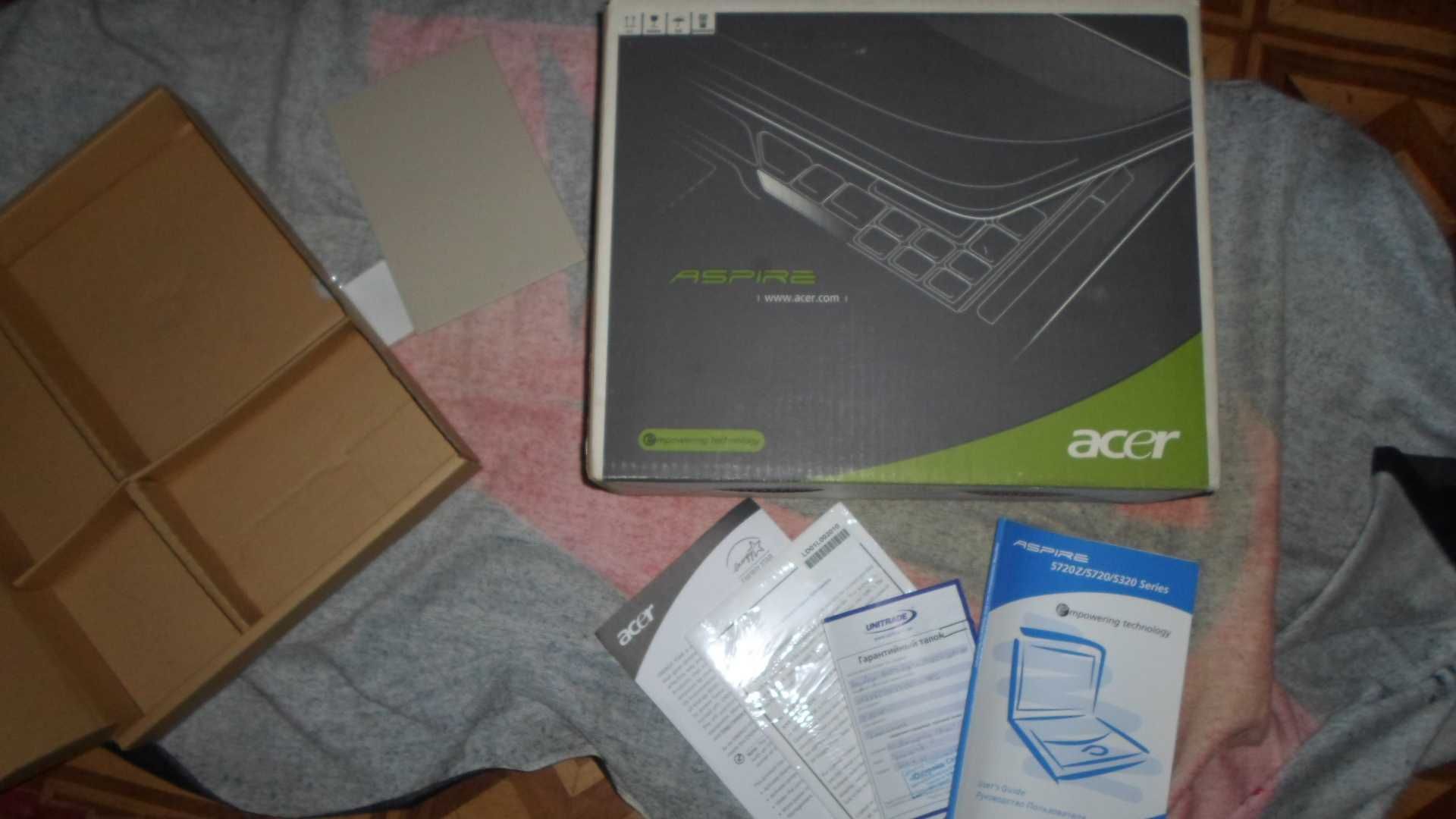 Ноутбук Acer Aspire/АКБ 1,5 часа