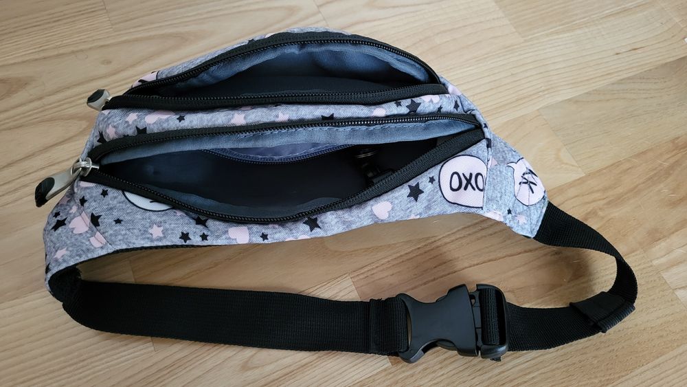 dla dziewczynki, ST. Majewski Saszetka na pasek - Nerka Slang, dla dzi