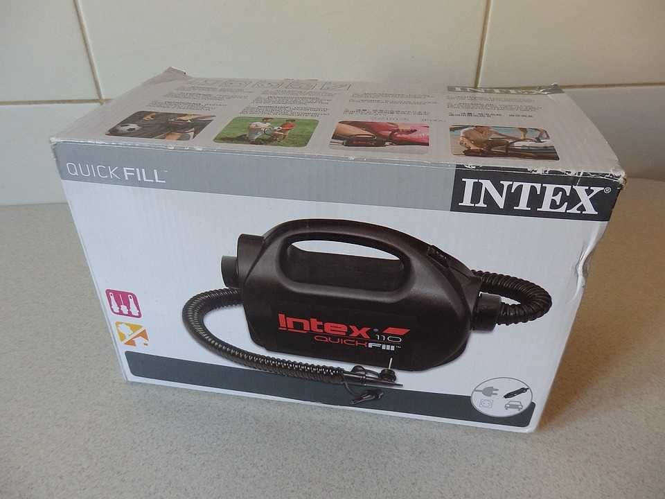 Pompka elektryczna do materaca, pontonu 12/240V Intex