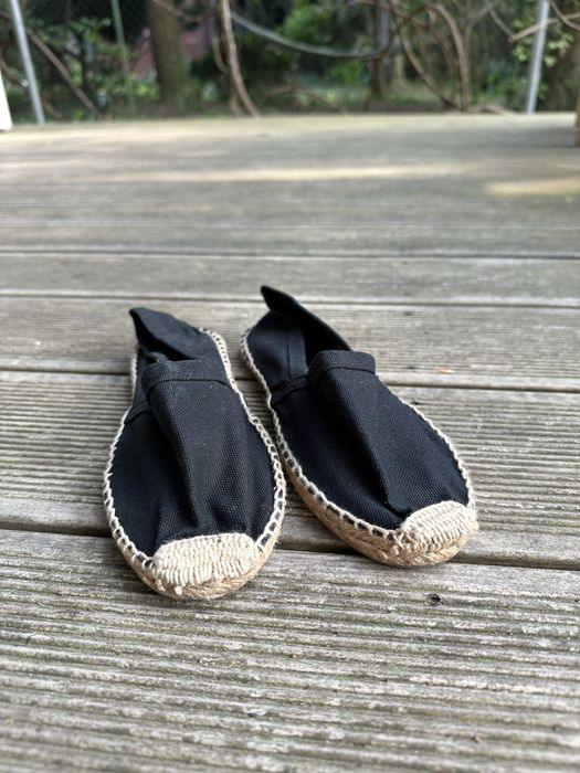 czarne espadryle 36