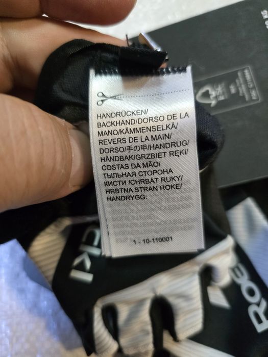 Рукавички Roeckl Busano, білі/чорні