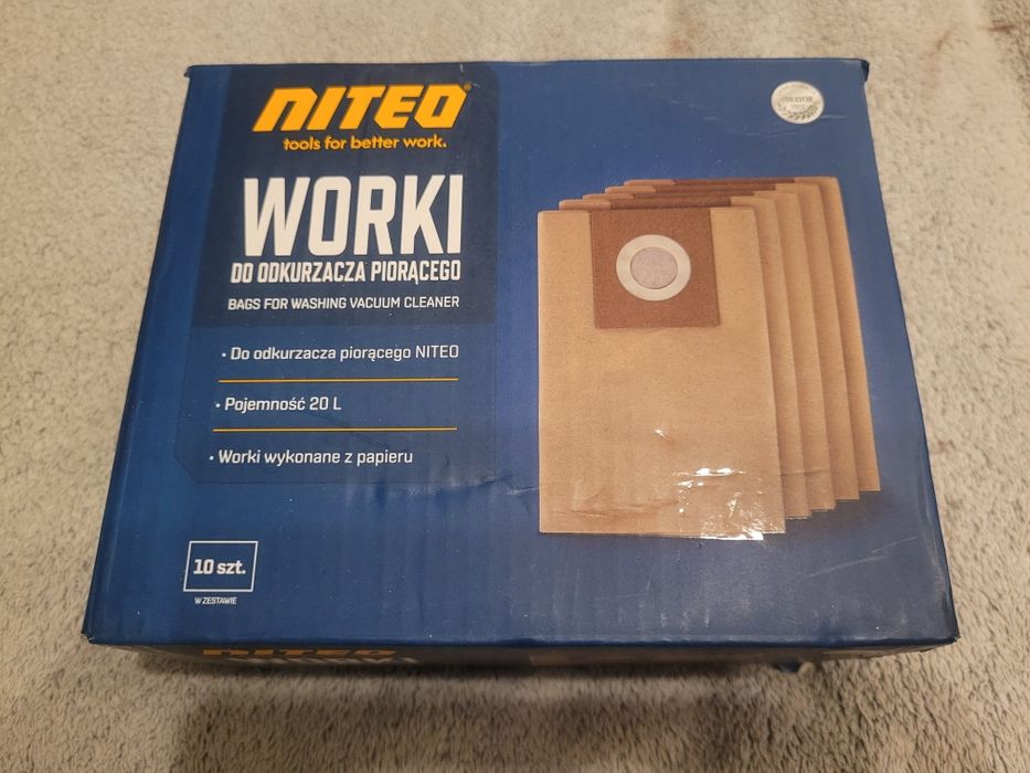 Worki do odkurzacza piorącego