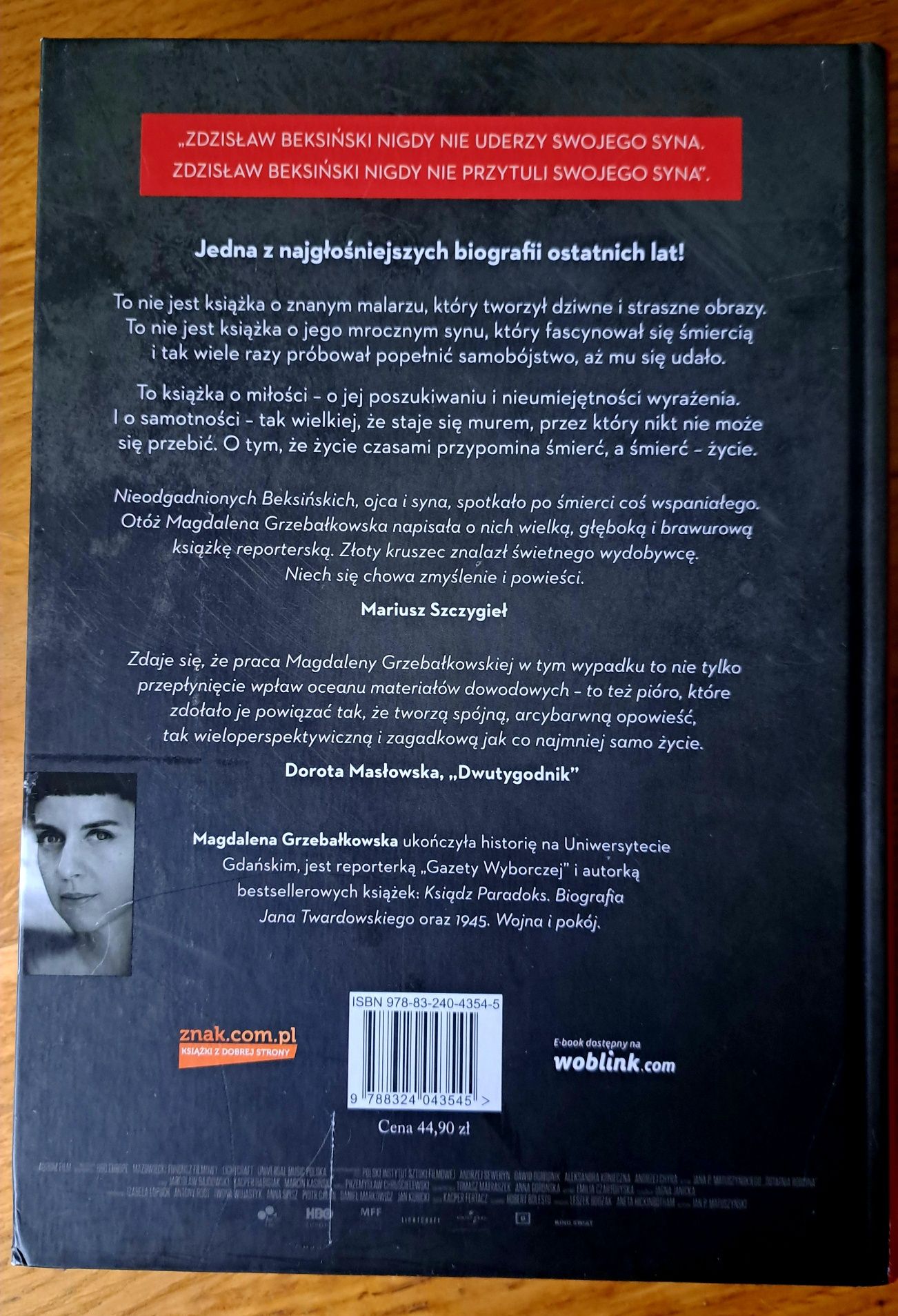 Beksińscy. Portret podwójny. Magdalena Grzebałkowska.
