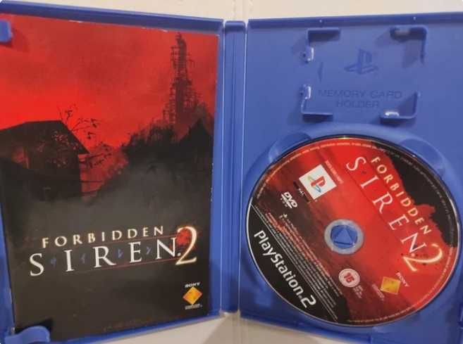 Forbidden Siren 2 PAL PS2  completo com manual