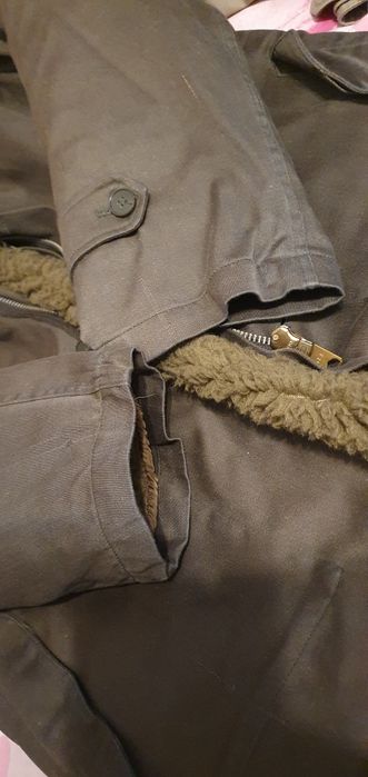 Куртка мужская милитари на подстежке. Зима.