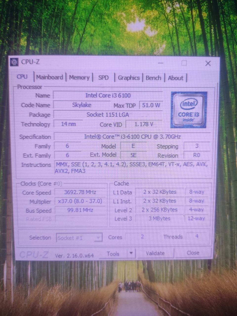 ПК I3-6100/DDR4-16GB/SSD250+240GB системний блок