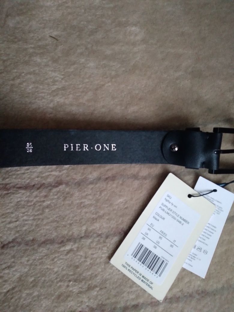 Pier One Pasek męski r. 95 cm