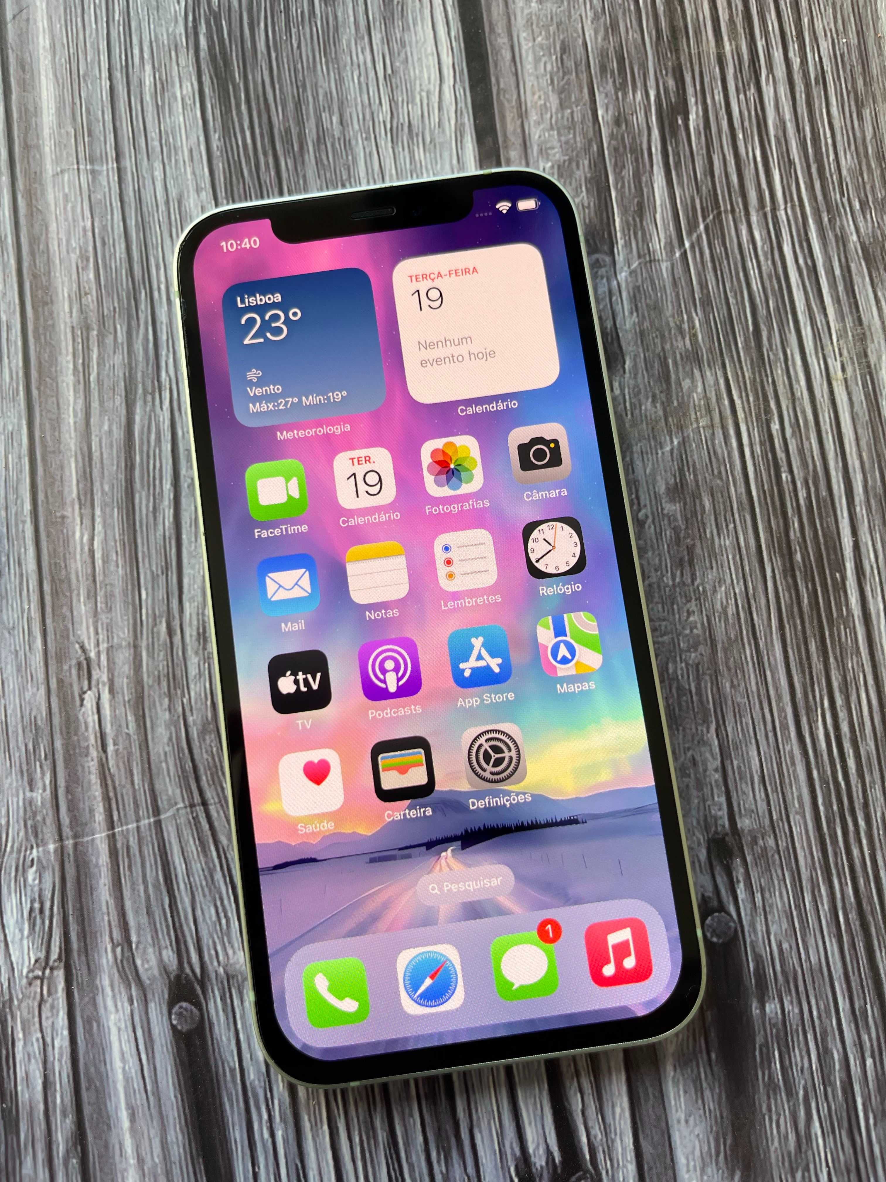 iPhone 12 128GB Green Desbloqueado Como Novo