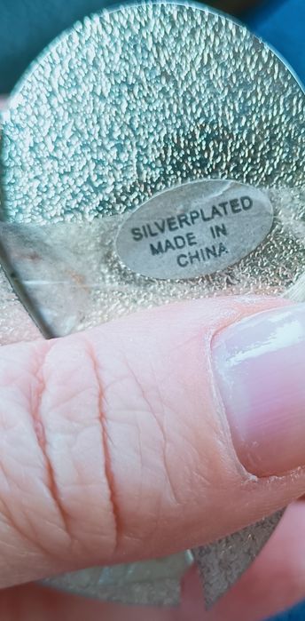 Prezent chrzest roczek Szkatułka pierwszy ząbek Silverplated