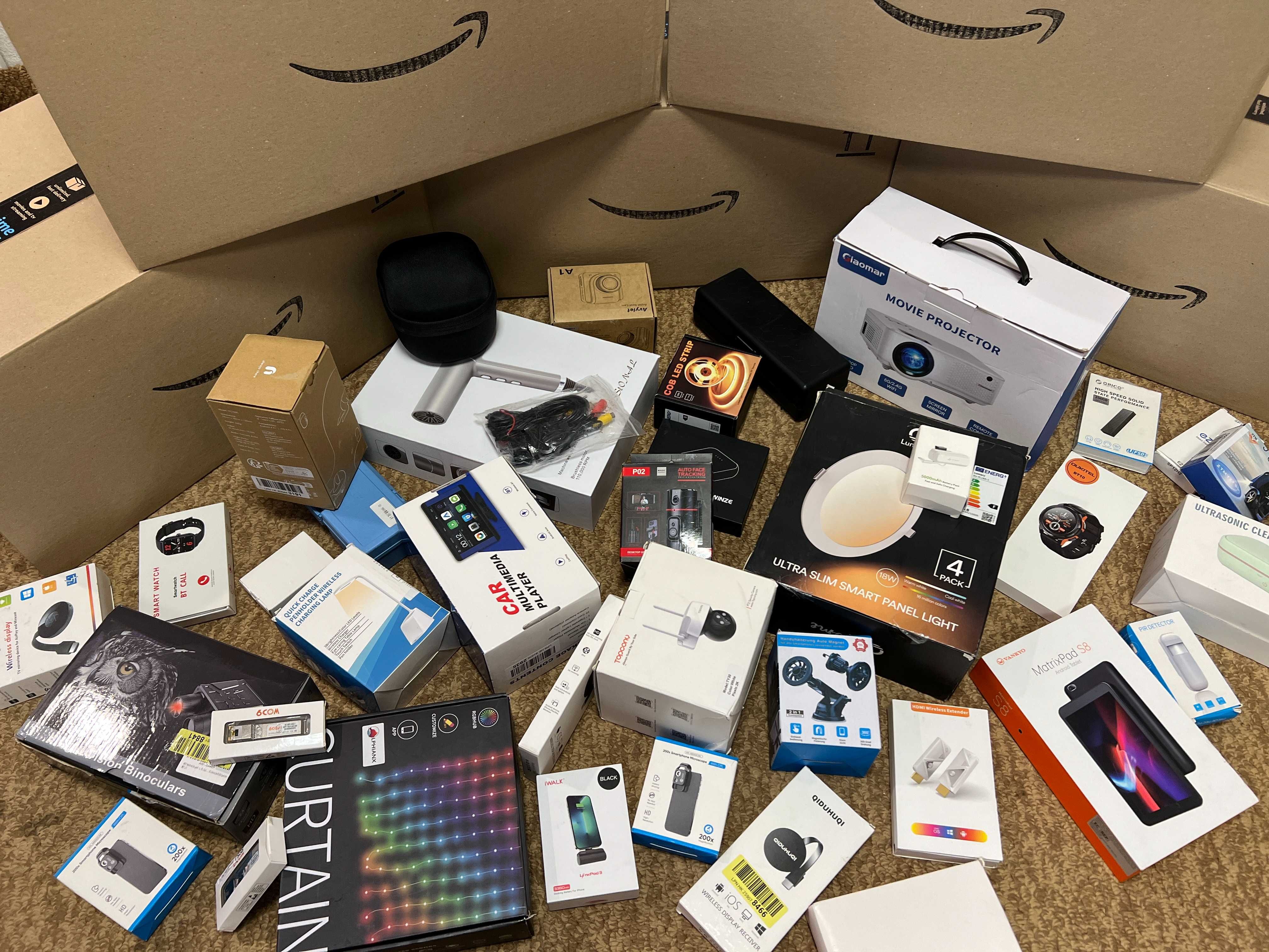 Amazon box, техніка з європи