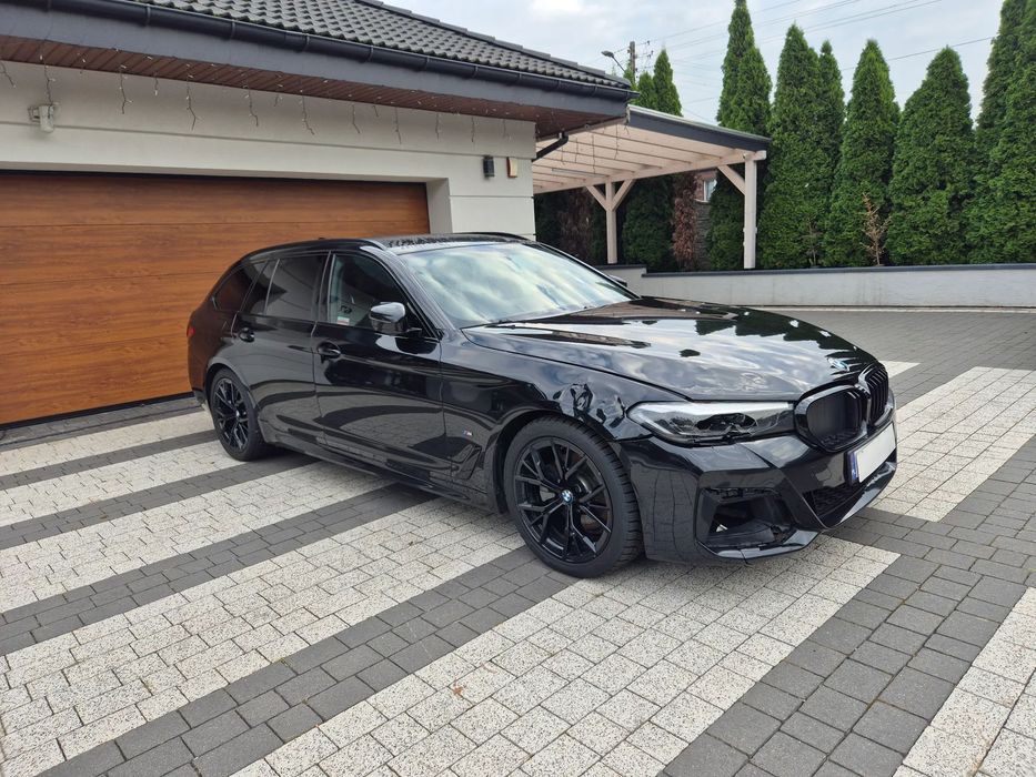 BMW Seria 5 520d X-DRIVE Salon , 1 WŁ ,serwis , 2022 M-Pakiet Mild Hibrid DIESEL
