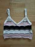 Crop top na ramiączkach