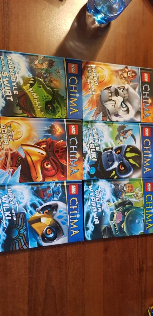 Książki LEGO Chima i ninja