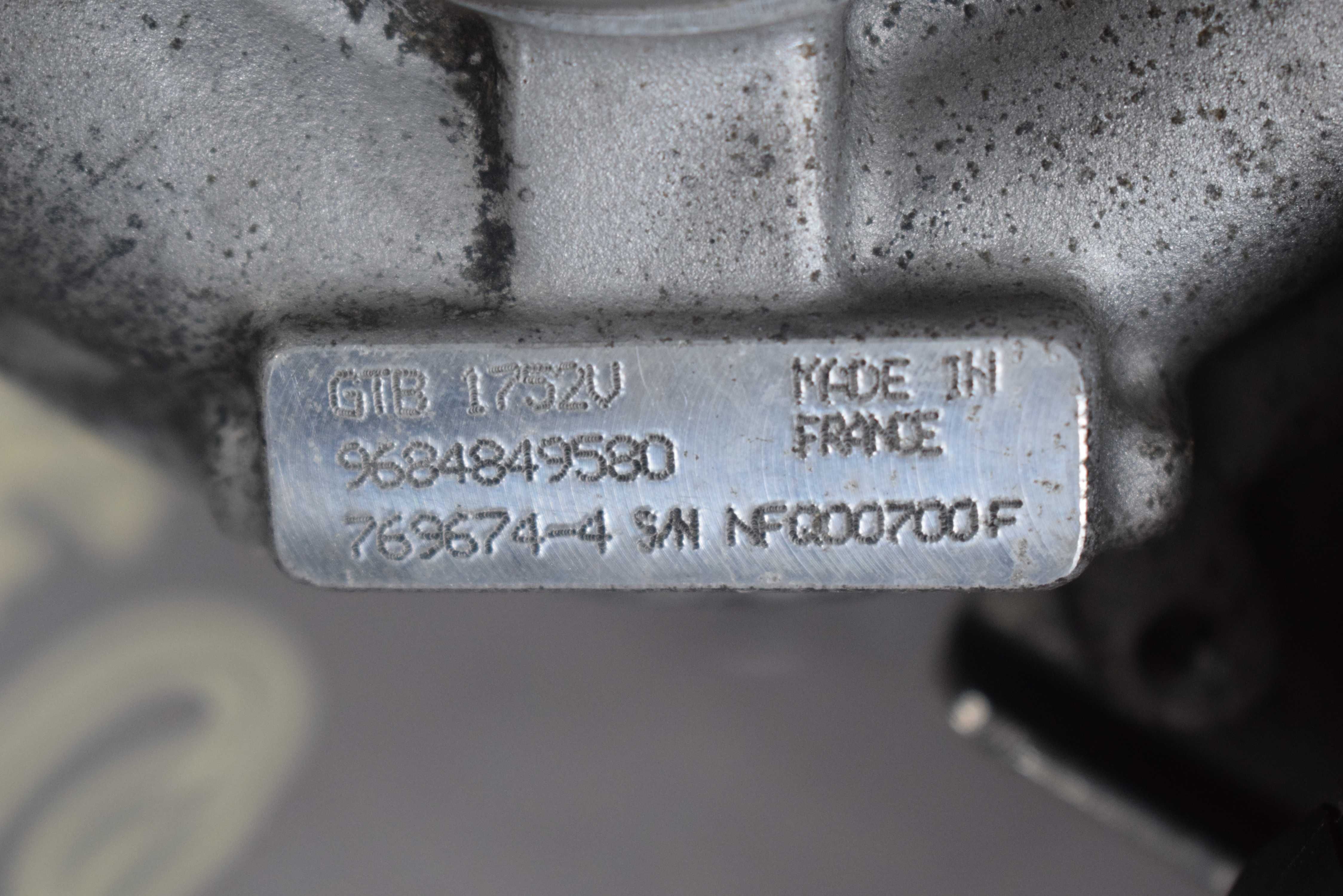 turbina turbosprężarka 2.2 HDI 4HK outlander C-CROSSER.9684.849580