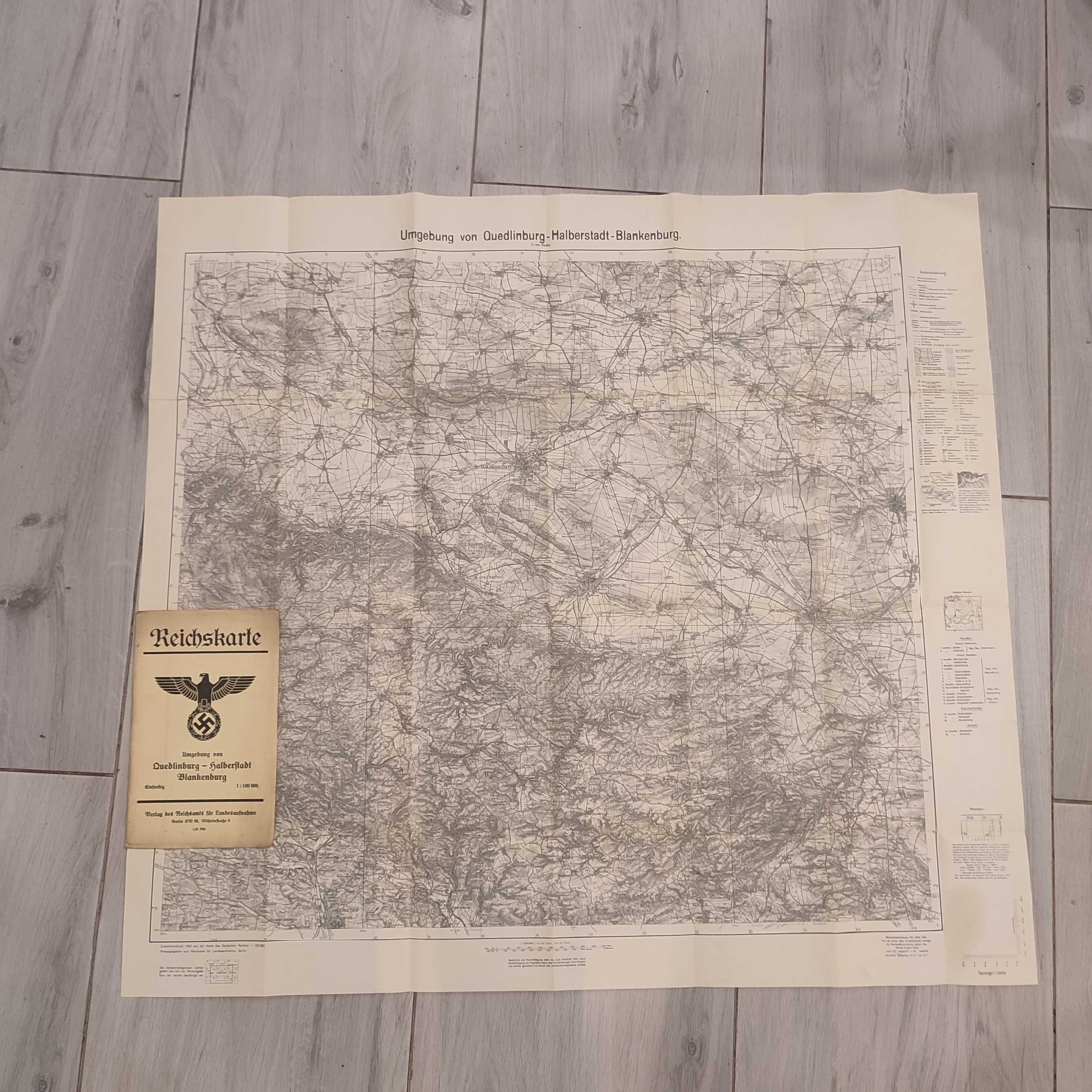 Mapa Wermacht 1936 r