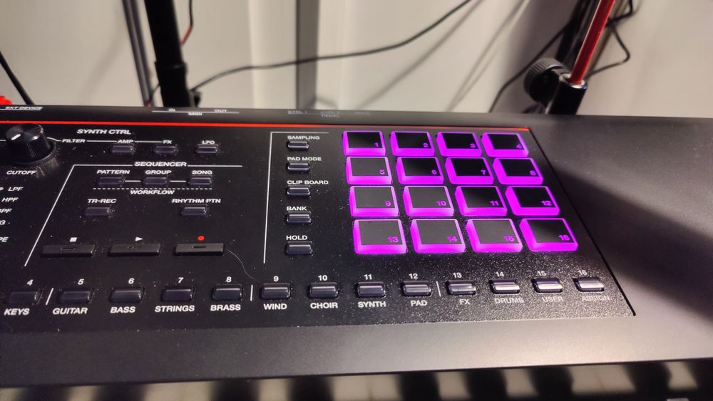 Roland Fantom-08 na gwarancji