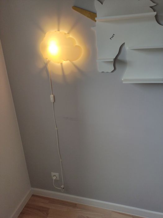 Lampka kinkiet ścienny IKEA chmurka