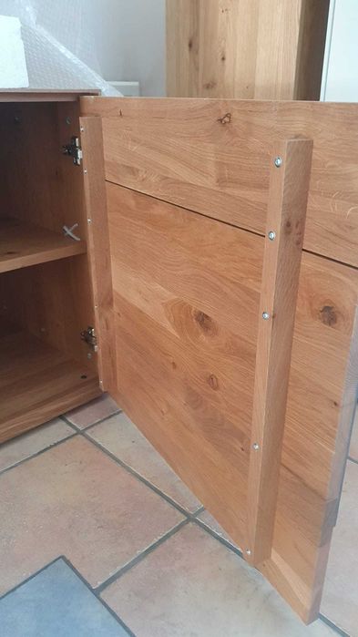 Komoda dębowa LISA,  w kolorze natura