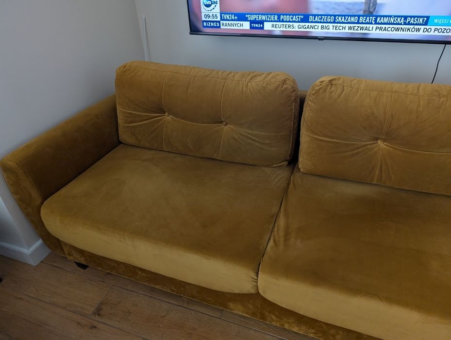 Sofa rozkładana, używana