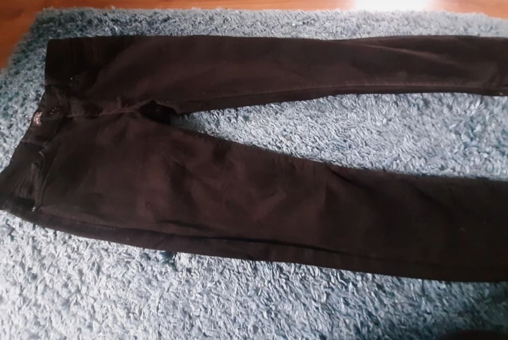 Jeansy skinny czarne