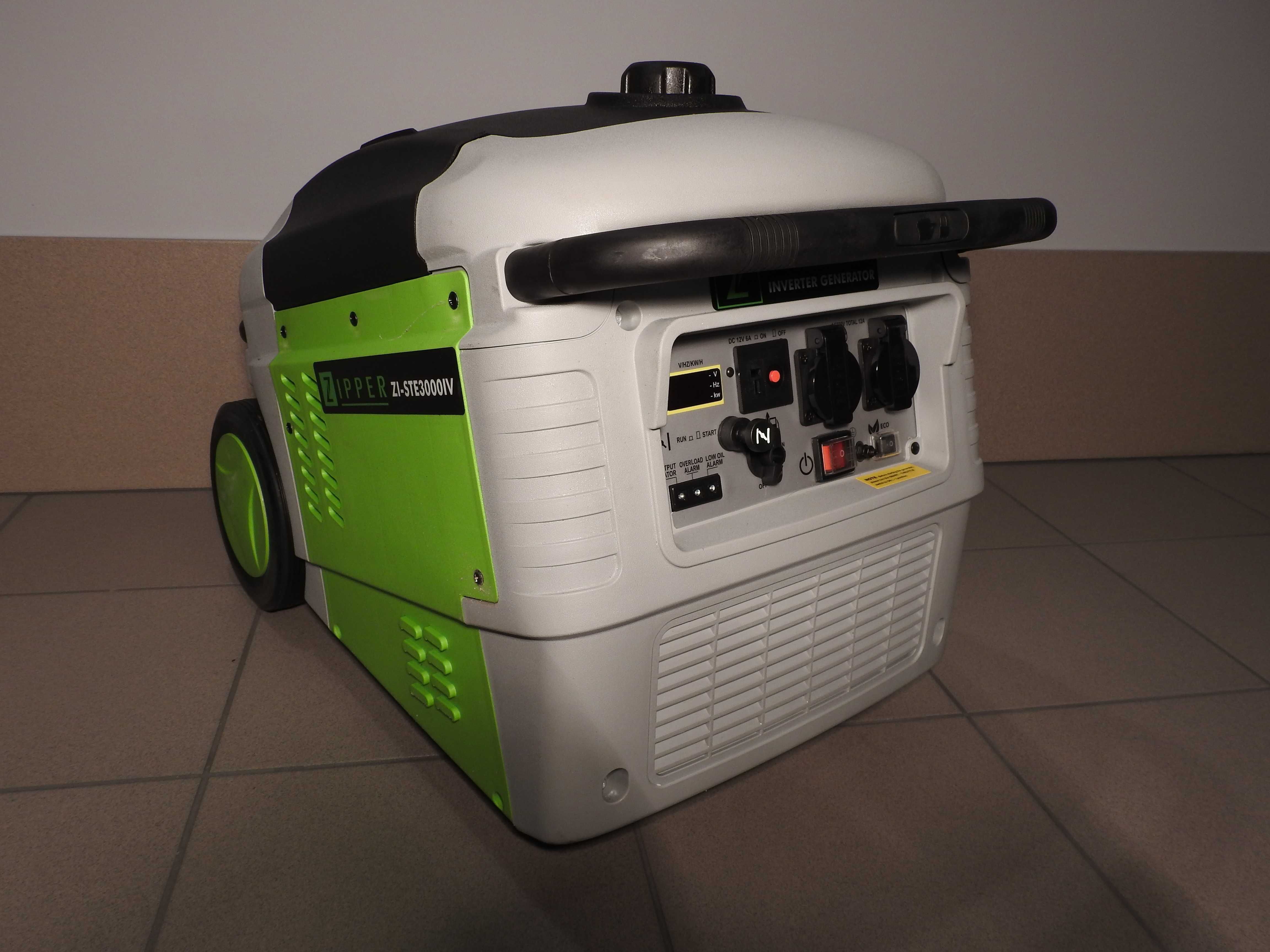 Agregat prądotwórczy Zipper, generator Inverter 3000W 2 x 230V, 1 USB