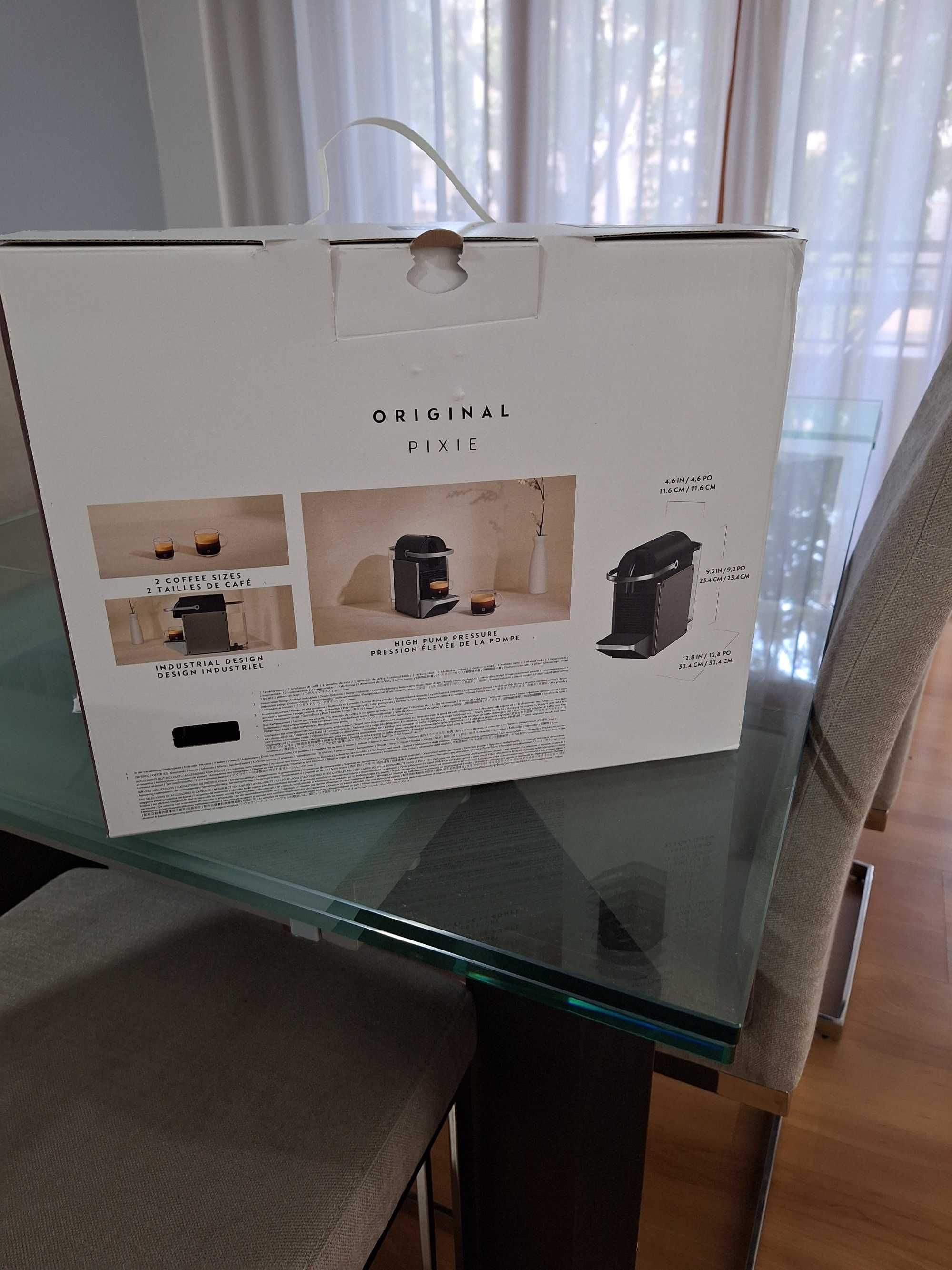 Maquina nespresso pixie azul