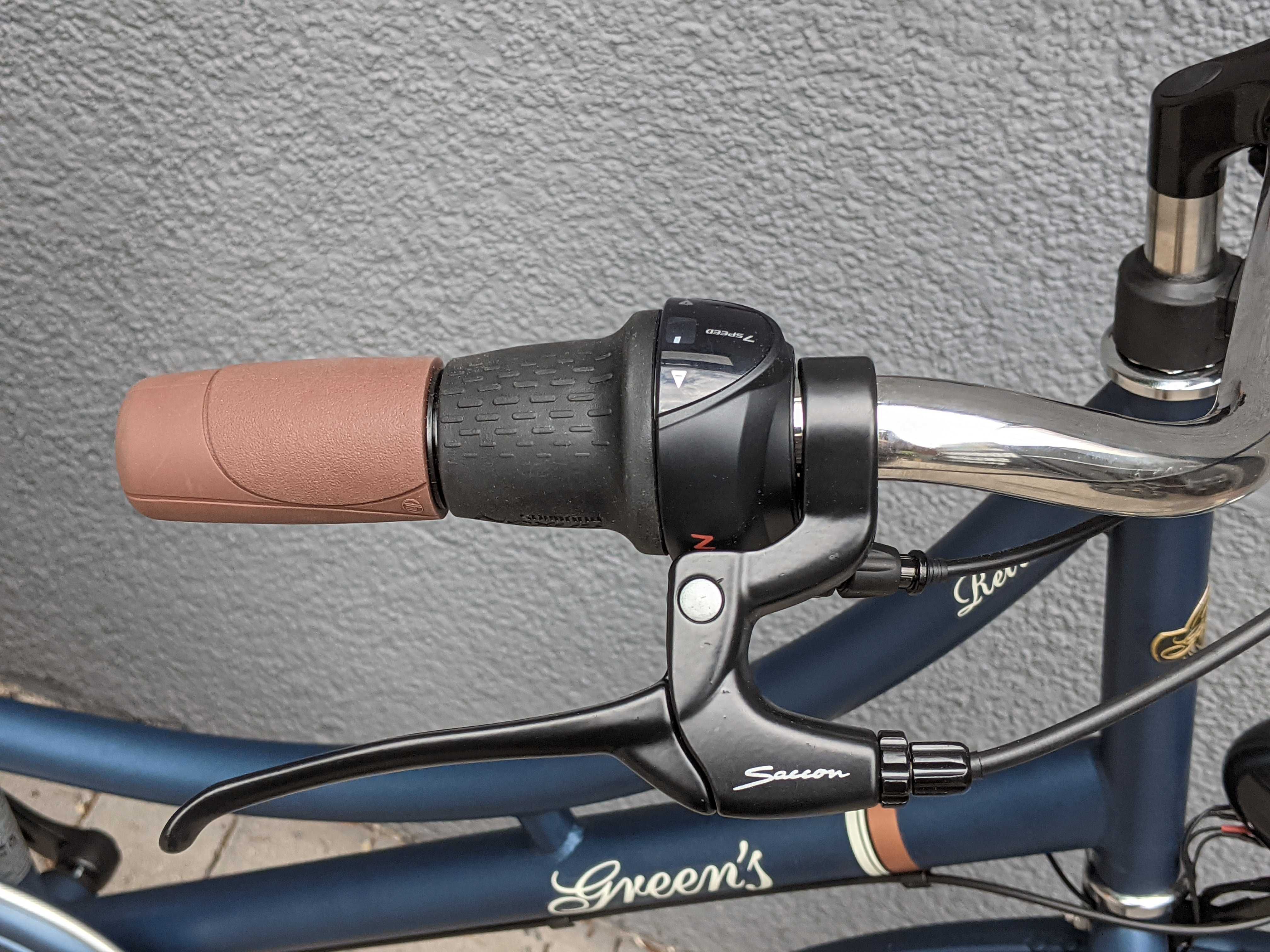 rower miejski Greesn Retro 7-bieg, dinamo