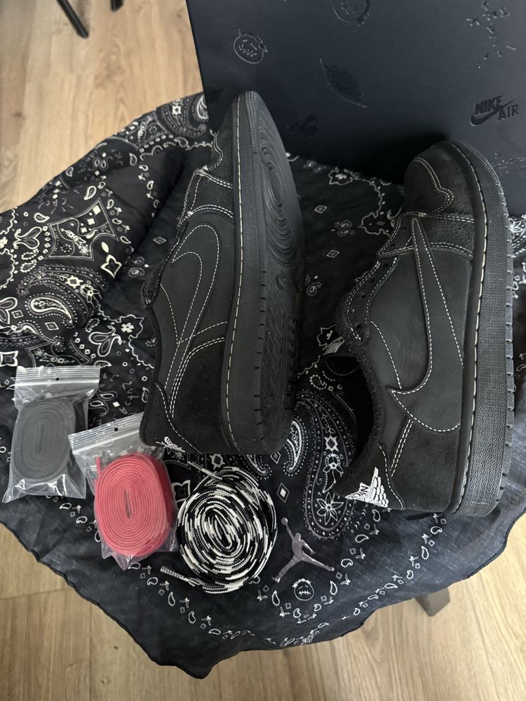 Nike Jordan 1 x Travis Scott Black Phantom roz. 41