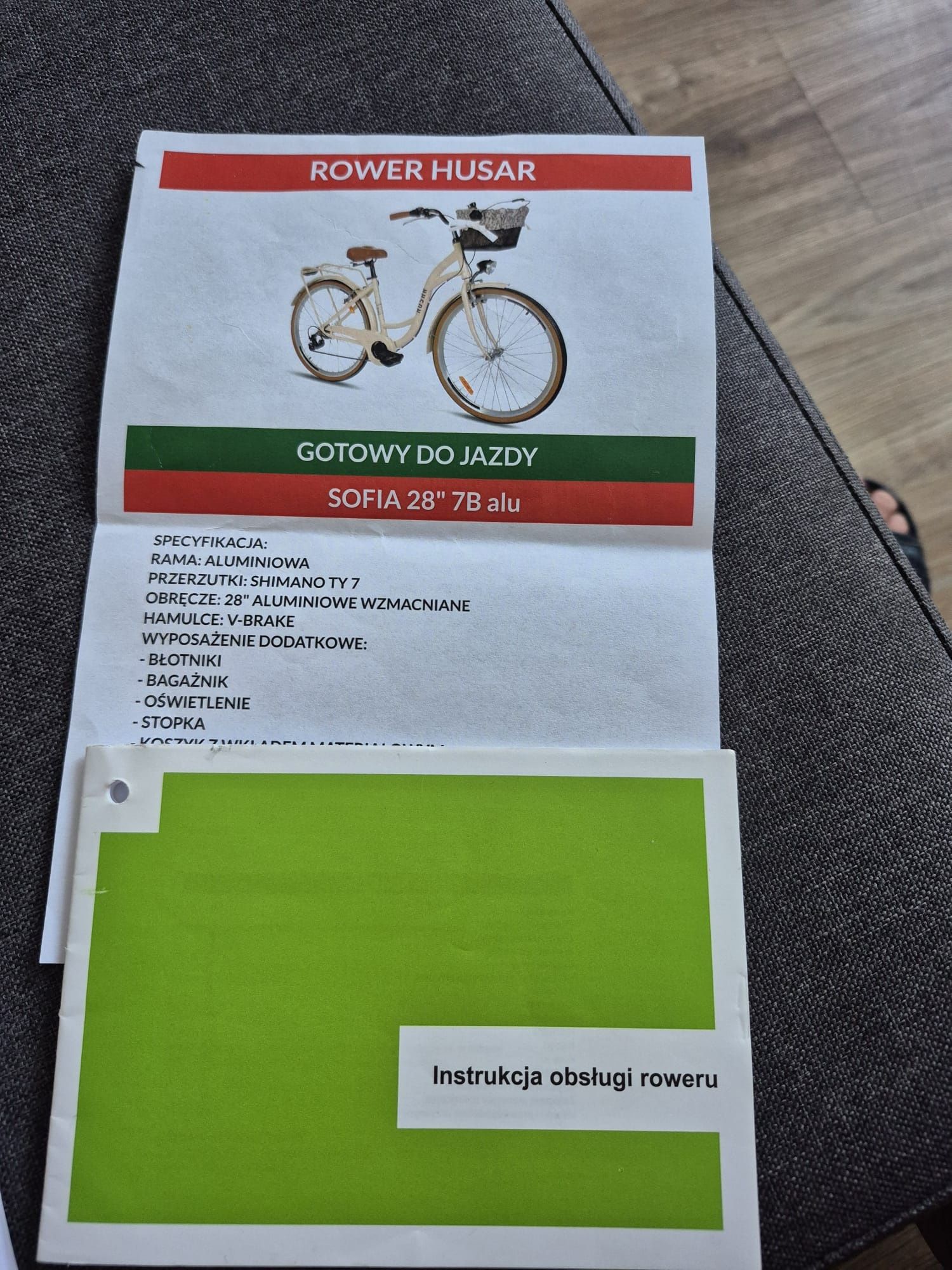 Rower damski w dobrym stanie  koła 28cali